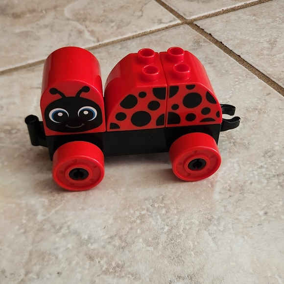 LEGO MY FIRST LADYBUG LADY BUG ๐ DUPLO SET 6PCS OLDER SET RED BOTTOM ADORABLE - Picture 2 of 11